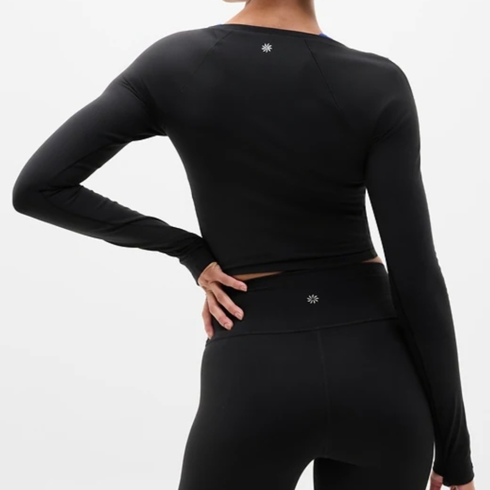 Athleta Transcend Top Black - Picture 2 of 7